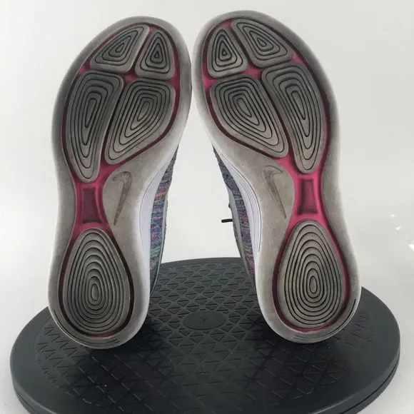 Nike LunarEpic Flyknit Multicolor Running Shoes 843765-004 Women’s Size 6.5 - Picture 10 of 12